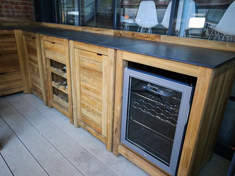 Bari Kitchen Fridge Unit 4 Bari Kitchen Fridge Unit - Image 2