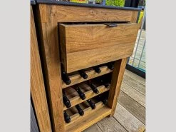 Bari Kitchen Wine Cabinet Unit -Garden Comfort Shop bari kitchens wine cabinet bi
