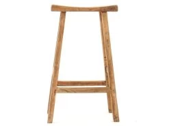 Reclaimed Teak Bar Stool