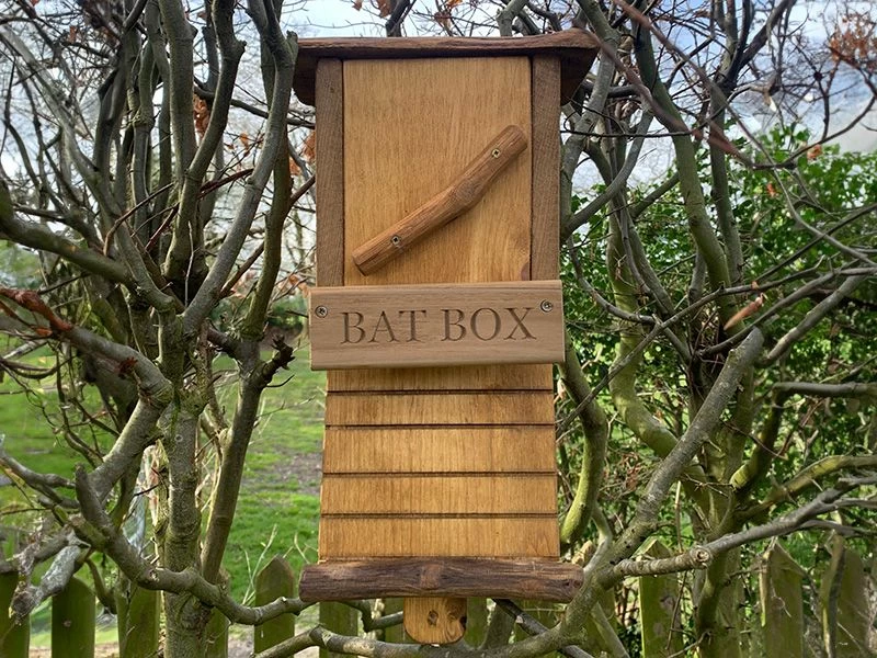 Rustic Oak Bat Box 3 Rustic Oak Bat Box