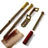 Garden Bench Anchors - Kit For Soft Surfaces 2 Garden Bench Anchors - Kit For Soft Surfaces -Garden Comfort Shop bench anchors kit soft newbi