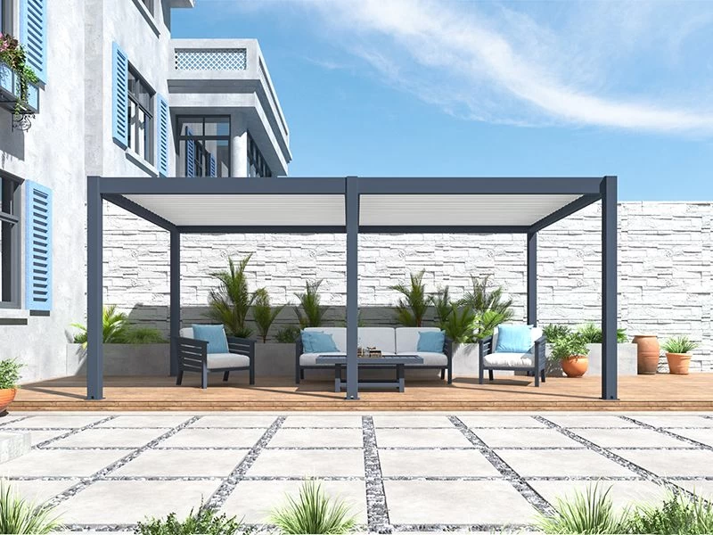 Ex-Display Eclipse 5 X 3.5m LED Motorised Pergola | Free Standing 20 Ex-Display Eclipse 5 X 3.5m LED Motorised Pergola | Free Standing - Image 18