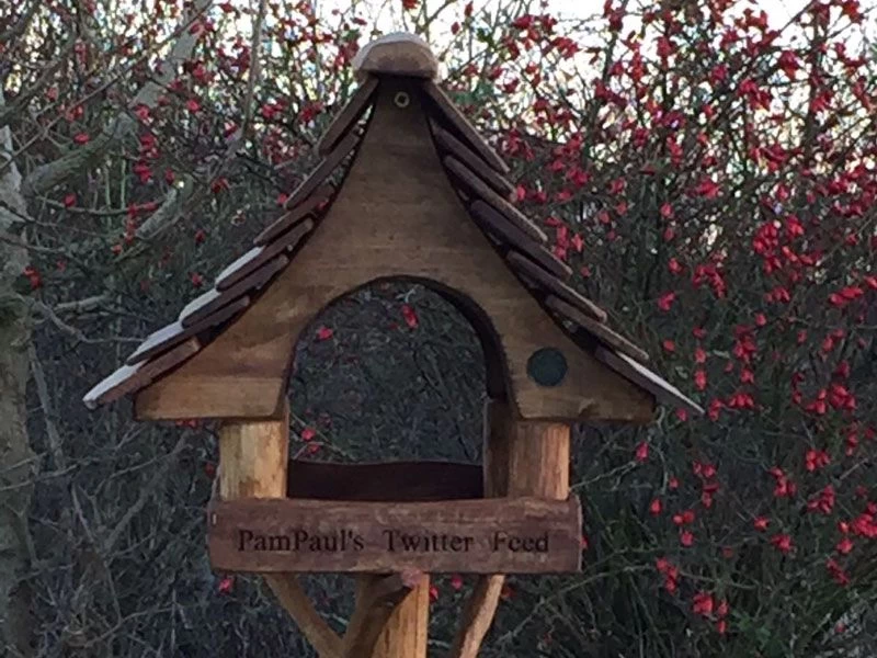 Small Oak Bird Table 8 Small Oak Bird Table - Image 6