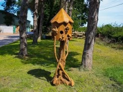 Teak Bird House 20 Teak Bird House -Garden Comfort Shop bird box 12 bi