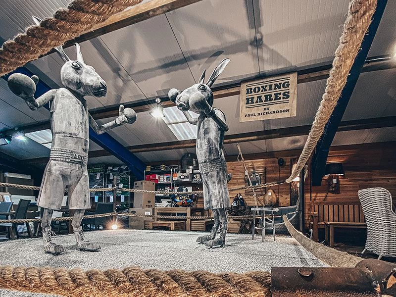 Boxing Hares 4 Boxing Hares - Image 2