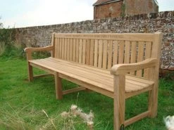 Britannia Teak Bench240cm | FSC® Certified 30 Britannia Teak Bench240cm | FSC® Certified -Garden Comfort Shop britannia memorial bench 24 1 xl