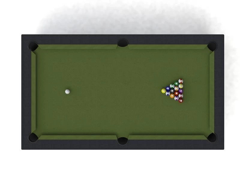 Outdoor Games Diner Table - Brown & Black 6 Outdoor Games Diner Table - Brown & Black - Image 4