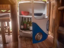 Indian VW Bus Bar Cabinet Blue 10 Indian VW Bus Bar Cabinet Blue -Garden Comfort Shop bus cabinet resized 3
