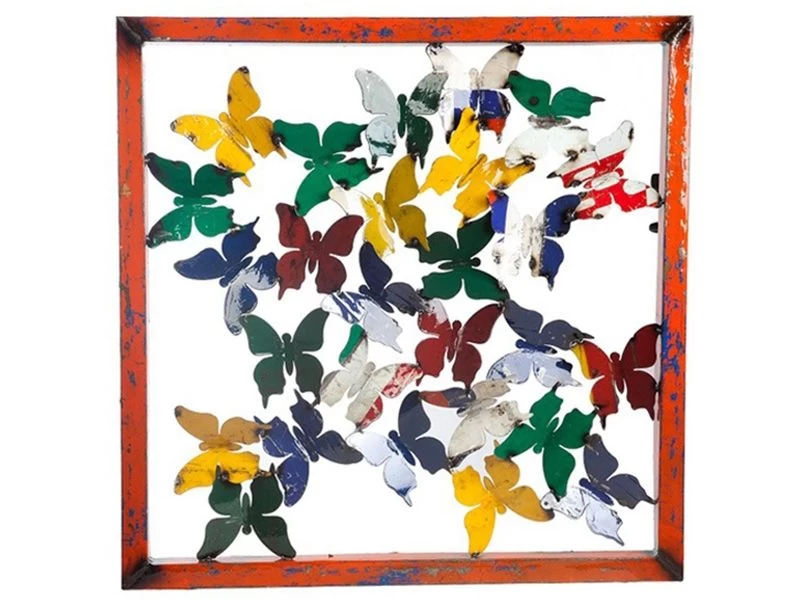 Butterfly Framed Wall Panel 4 Butterfly Framed Wall Panel - Image 2