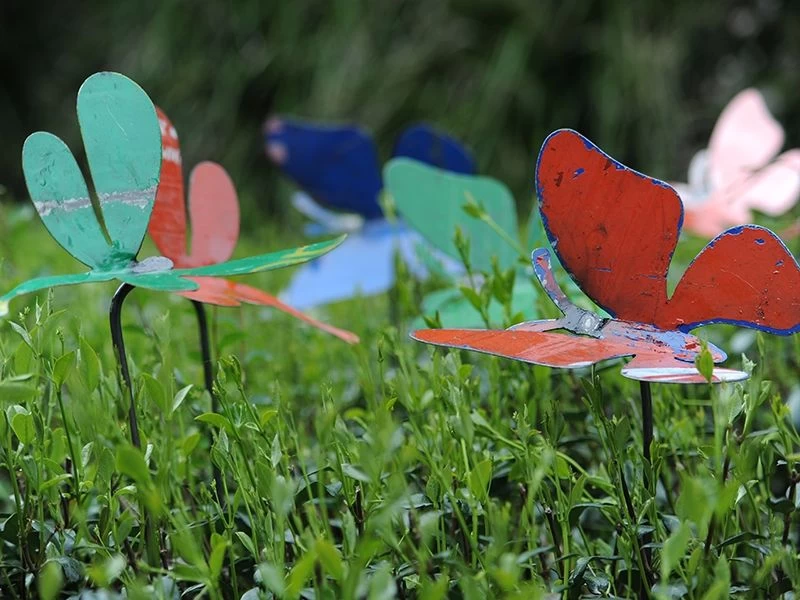 Butterfly Stake Small - Set Of 10 6 Butterfly Stake Small - Set Of 10 - Image 4