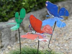 Butterfly Stake Small - Set Of 10 12 Butterfly Stake Small - Set Of 10 -Garden Comfort Shop butterfly stakes set of 10 small e40411 lifestyle hr 8 xl