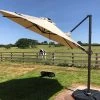 Calypso LED Parasol 3.5M Diameter 1 Calypso LED Parasol 3.5M Diameter -Garden Comfort Shop calypso round xl 2