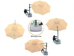 Cantilever Parasol - Roma 3.5m Diameter 40 Cantilever Parasol - Roma 3.5m Diameter -Garden Comfort Shop cantilever parasol 35 1 5