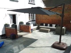 Roma 3m Square | Cantilever Parasol 33 Roma 3m Square | Cantilever Parasol -Garden Comfort Shop cantilever parasol roma 3m square black xl 2 4 xl