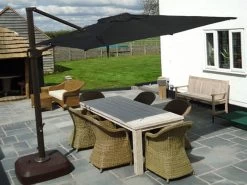 Roma 3m Square | Cantilever Parasol 34 Roma 3m Square | Cantilever Parasol -Garden Comfort Shop cantilever parasol roma 3m square black xl 4 xl