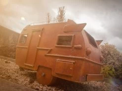 Retro Caravan Firepit & Grill -Garden Comfort Shop caravan fire pit resized 1