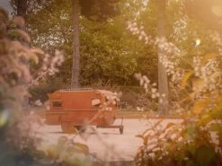 Retro Caravan Firepit & Grill