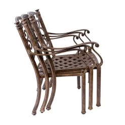 Casino 4 Seater Round Table And Chairs 'set' 37 Casino 4 Seater Round Table And Chairs 'set' -Garden Comfort Shop casino dining chair xl 3 1 4