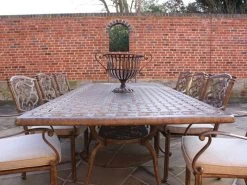 Casino 10 Chair Rectangular Set 25 Casino 10 Chair Rectangular Set -Garden Comfort Shop casino garden rectangle table set 5 xl 1 1 xl