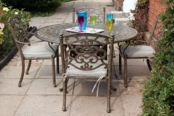 Casino 4 Seater Round Table And Chairs 'set' 25 Casino 4 Seater Round Table And Chairs 'set' -Garden Comfort Shop casino garden round table set 4 9 XL 1