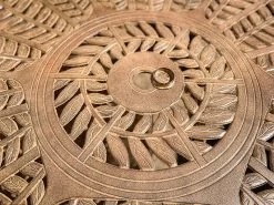 Leaf 6 Seater Oval Table And Chairs 'set' -Garden Comfort Shop casino oval table 1