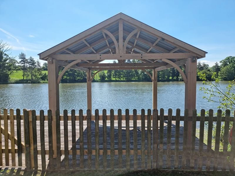 Cedar Gazebo 3.6m X 3.2m | FSC® Certified | OCTOBER OFFERS 8 Cedar Gazebo 3.6m X 3.2m | FSC® Certified | OCTOBER OFFERS - Image 6