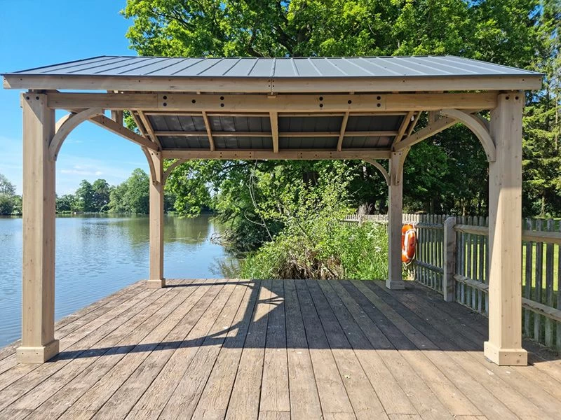 Cedar Gazebo 4.2m X 3.6m | FSC® Certified | OCTOBER OFFERS 17 Cedar Gazebo 4.2m X 3.6m | FSC® Certified | OCTOBER OFFERS - Image 15