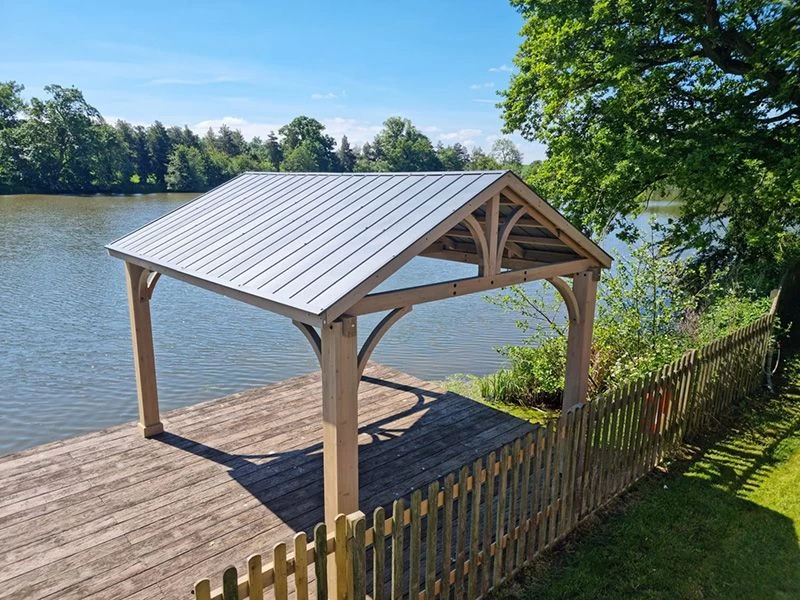 Cedar Gazebo 4.2m X 3.6m | FSC® Certified | OCTOBER OFFERS 7 Cedar Gazebo 4.2m X 3.6m | FSC® Certified | OCTOBER OFFERS - Image 5