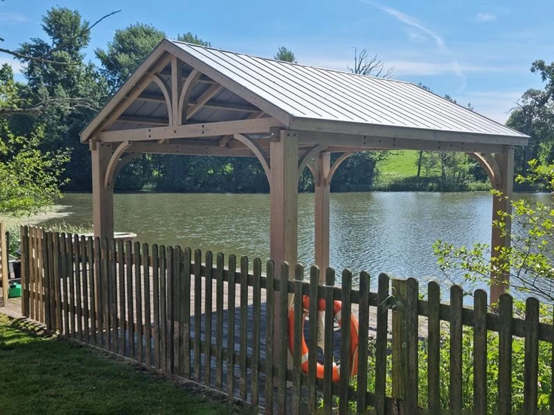 Cedar Gazebo 3.6m X 3.2m | FSC® Certified | OCTOBER OFFERS 10 Cedar Gazebo 3.6m X 3.2m | FSC® Certified | OCTOBER OFFERS - Image 8