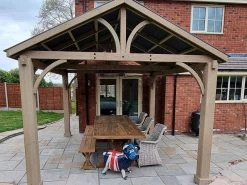 Cedar Gazebo 3.6m X 3.2m | FSC® Certified | OCTOBER OFFERS 39 Cedar Gazebo 3.6m X 3.2m | FSC® Certified | OCTOBER OFFERS -Garden Comfort Shop cedar gazebo 4 xl 3 2