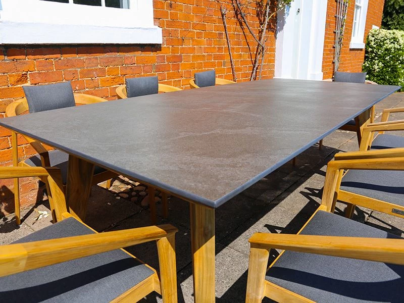 Ceramic 8 Chair Mustique Dining Set | FSC® Certified 7 Ceramic 8 Chair Mustique Dining Set | FSC® Certified - Image 5