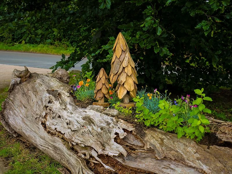 Teak Christmas Tree | Set Of 3 6 Teak Christmas Tree | Set Of 3 - Image 4