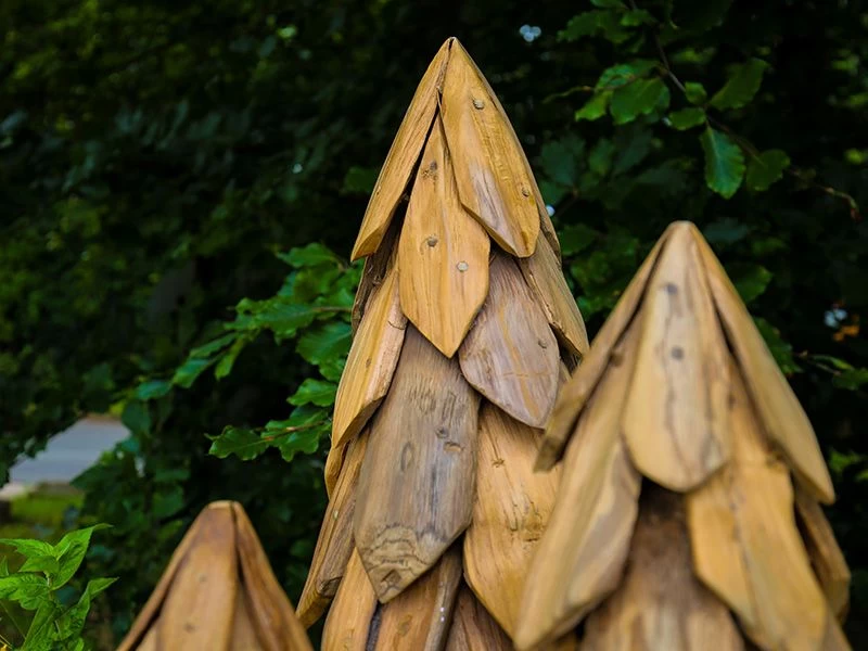 Teak Christmas Tree 6 Teak Christmas Tree - Image 4