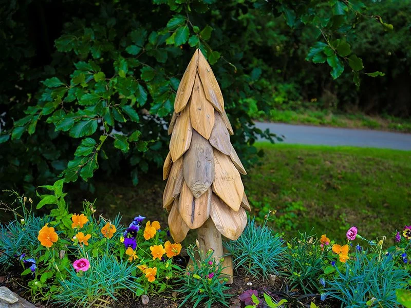 Teak Christmas Tree 7 Teak Christmas Tree - Image 5