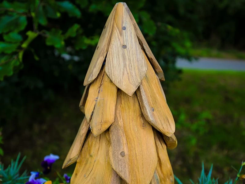 Teak Christmas Tree | Set Of 3 12 Teak Christmas Tree | Set Of 3 - Image 10