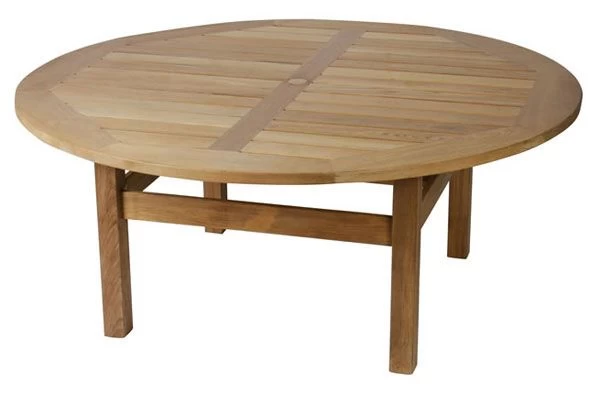 Chunky Malvern Teak Table - 1.5m Diameter | FSC® Certified 5 Chunky Malvern Teak Table - 1.5m Diameter | FSC® Certified - Image 3