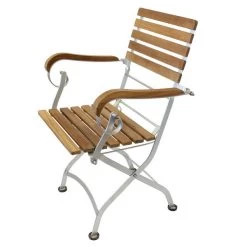 Clarence Folding Armchair | FSC® Certified -Garden Comfort Shop clarence armchair XL