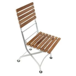 Clarence Folding Diner Chair | FSC® Certified -Garden Comfort Shop clarence dining chair XL 3