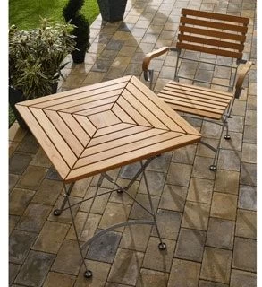 Clarence Folding Square Table | FSC® Certified 10 Clarence Folding Square Table | FSC® Certified - Image 8