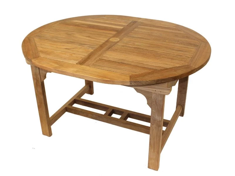 Classic Teak 1.5m - 2m Oval Extending Table | FSC® Certified 14 Classic Teak 1.5m - 2m Oval Extending Table | FSC® Certified - Image 12