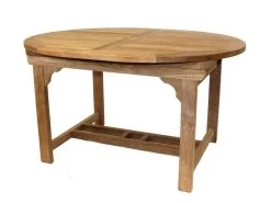 Classic Teak 1.5m - 2m Oval Extending Table | FSC® Certified