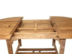 Classic Teak 1.5m - 2m Oval Extending Table | FSC® Certified 25 Classic Teak 1.5m - 2m Oval Extending Table | FSC® Certified -Garden Comfort Shop classic 1.3 1.9m extending oval table XL 3