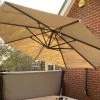 Canopy Only For Turino Wall Parasol | Beige 1 Canopy Only For Turino Wall Parasol | Beige -Garden Comfort Shop comp 29 turinparasol bi 2