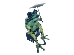 Sitting Frog With Umbrella 17 Sitting Frog With Umbrella -Garden Comfort Shop cr1394 iron sitting frog with umbrella hr 1 xl