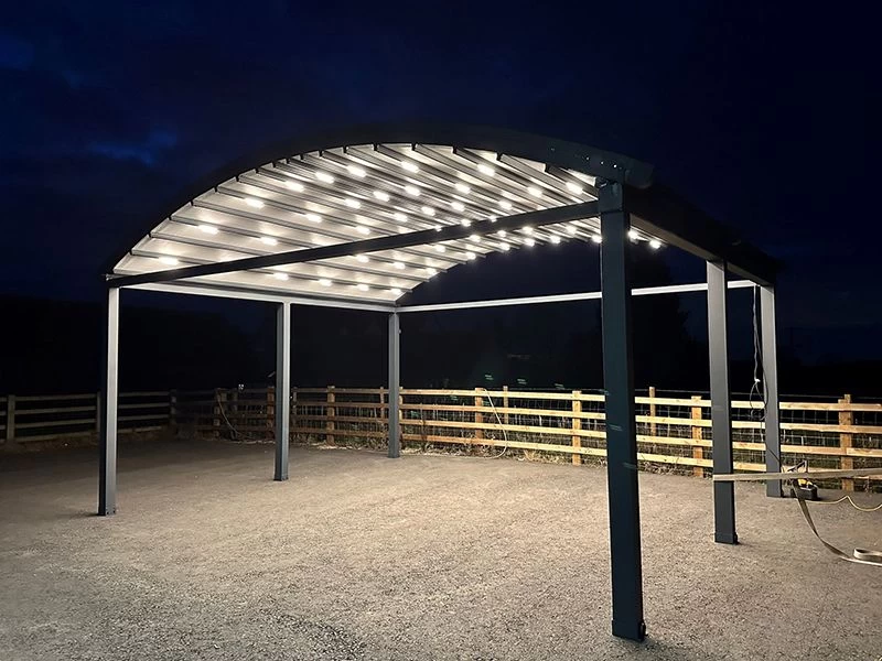 Luna Crescent Retractable Awning 4.75 X 4m | Luna Range | RHS Tatton Park 8 Luna Crescent Retractable Awning 4.75 X 4m | Luna Range | RHS Tatton Park - Image 7