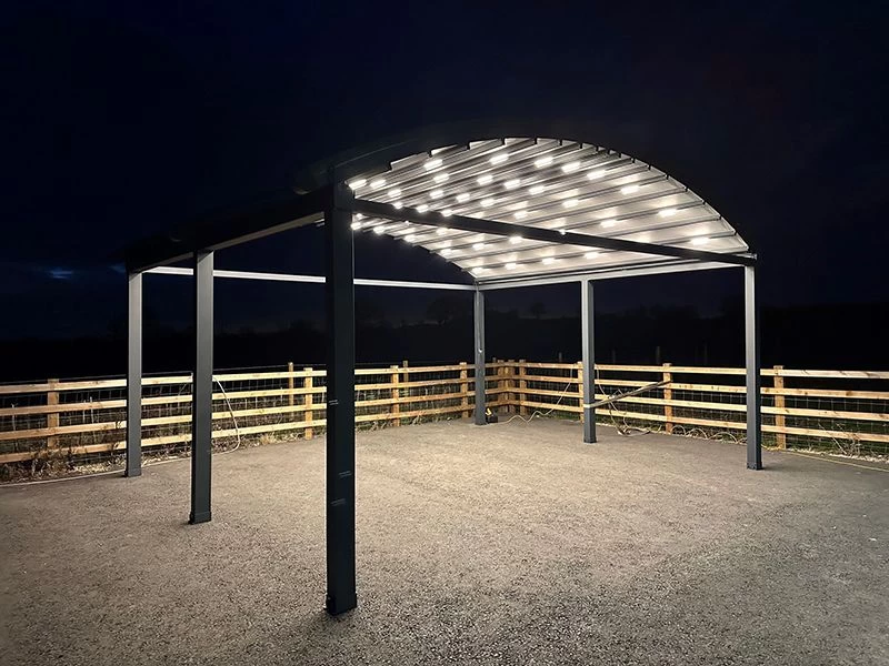 Luna Crescent Retractable Awning 4.75 X 4m | Luna Range | RHS Tatton Park 9 Luna Crescent Retractable Awning 4.75 X 4m | Luna Range | RHS Tatton Park - Image 8