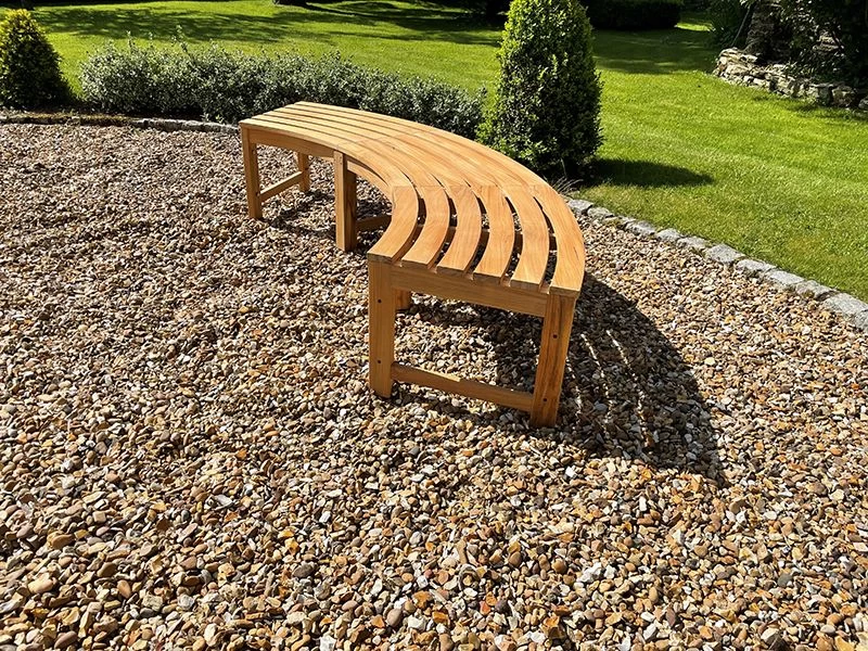 Curved Backless Bench | FSC® Certified 9 Curved Backless Bench | FSC® Certified - Image 7