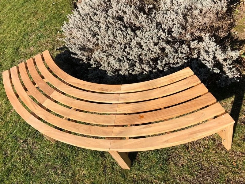 Curved Backless Bench | FSC® Certified 12 Curved Backless Bench | FSC® Certified - Image 10