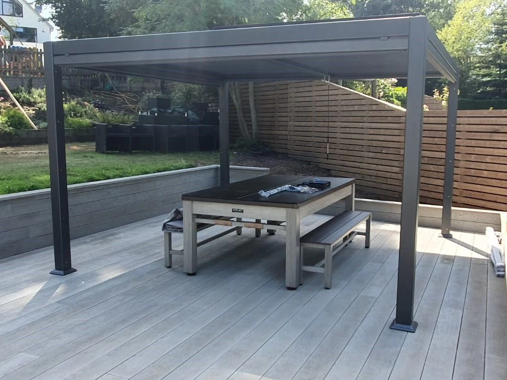 Outdoor Games Diner Table - Tan & White 21 Outdoor Games Diner Table - Tan & White - Image 19