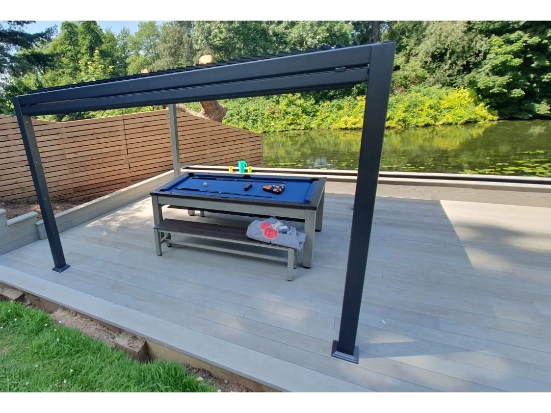 Outdoor Games Diner Table - Tan & White 16 Outdoor Games Diner Table - Tan & White - Image 14